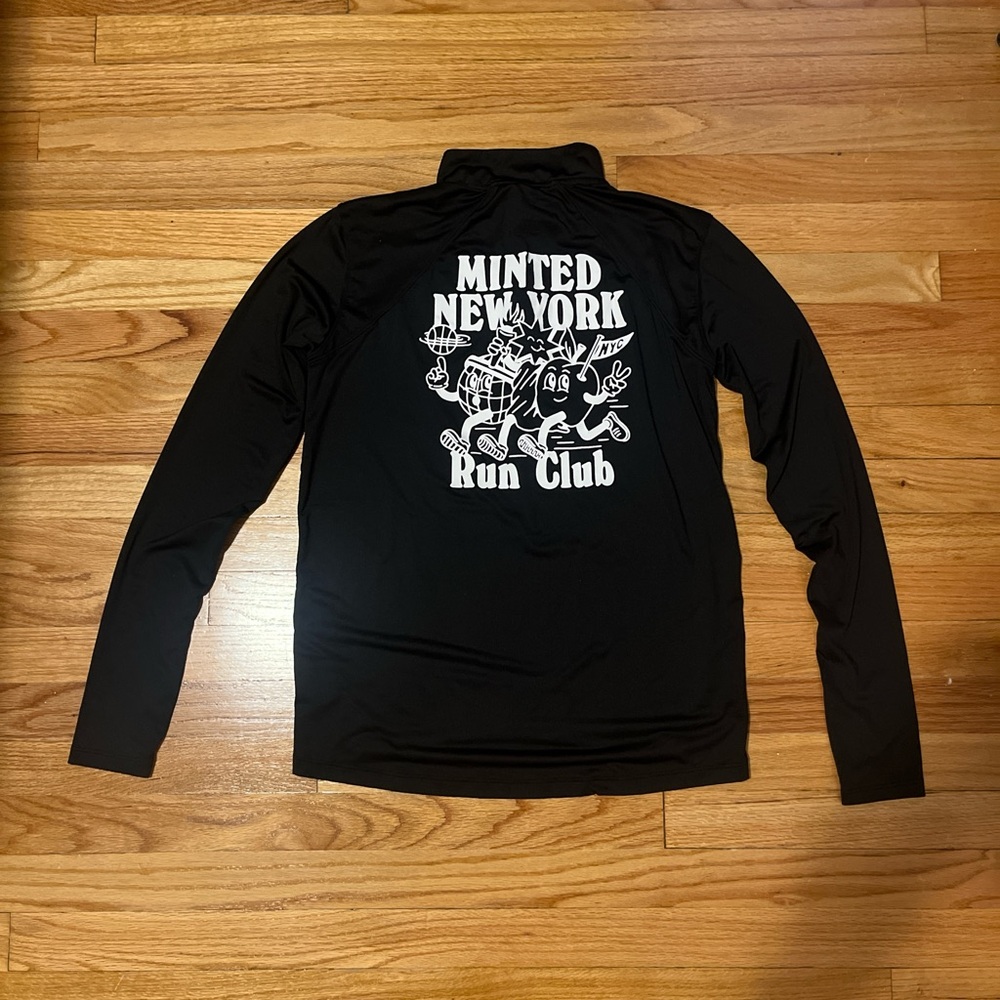 Men's Black Zip Up Sweater